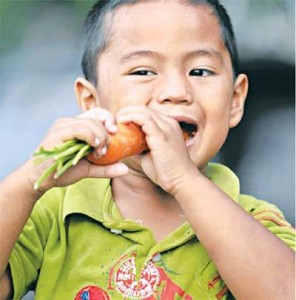 khi trẻ bị táo bón 1
