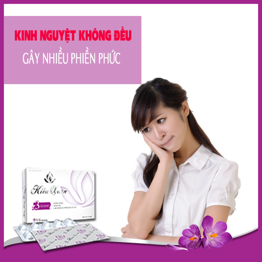 Chữa chứng kinh nguyệt không đều bằng cách bổ sung nội tiết tố nữ