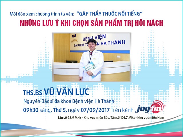 [Bác sĩ tư vấn] – Những lưu ý khi chọn sản phẩm trị hôi nách