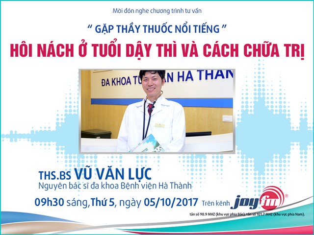 [Bác sĩ tư vấn] – Hôi nách ở tuổi dậy thì và cách chữa trị
