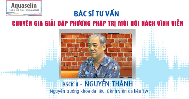 Trị mùi hôi nách triệt để – bài toán khó đã có lời giải