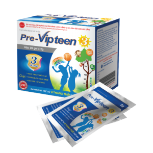 Pre-Vipteen 3 – Hỗ trợ phát triển chiều cao, xương răng chắc khỏe