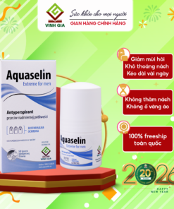 Lăn khử mùi dành cho nam giới Aquaselin Extreme for Men 50ml (màu xanh đậm)