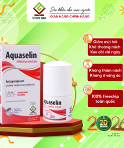 Lăn khử mùi dành cho nữ Aquaselin Intensive Women 50ml (màu đỏ hồng)