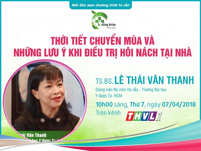 [Bác sĩ tư vấn] – Thời tiết chuyển mùa và những lưu ý khi điều trị hôi nách tại nhà