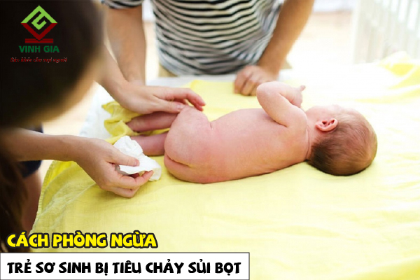 Cách phòng ngừa tình trạng tiêu chảy ra bọt cho trẻ sơ sinh