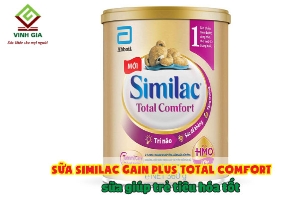 Sữa Similac Gain Plus Total Comfort dành cho trẻ có hệ tiêu hóa kém