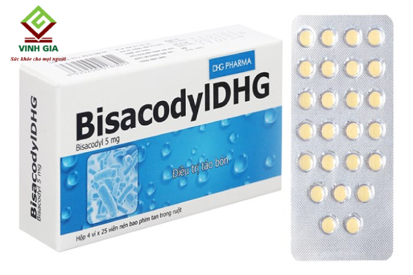 Bị táo bón nên uống thuốc gì? - Thuốc chữa táo bón Bisacodyl