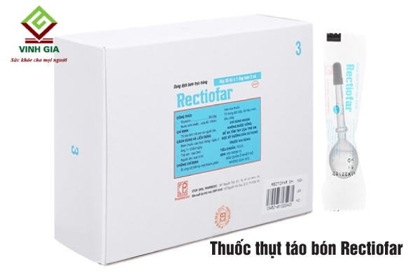 Các loại thuốc thụt táo bón phổ biến hiện nay - Thuốc Rectiofar Các loại thuốc thụt táo bón phổ biến hiện nay - Thuốc Rectiofar