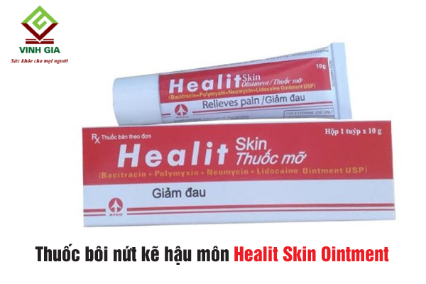 Thuốc mỡ bôi nứt kẽ hậu môn Healit Skin Ointment hiệu quả nhanh Thuốc mỡ bôi nứt kẽ hậu môn Healit Skin Ointment hiệu quả nhanh
