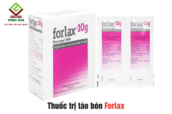 Thuốc nhuận tràng Forlax giúp cải thiện táo bón nhhanh chóng Thuốc nhuận tràng Forlax giúp cải thiện táo bón nhhanh chóng