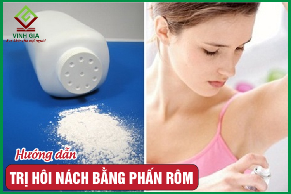 8 Cách giảm mùi hôi nách bằng phấn rôm cực kỳ hiệu quả