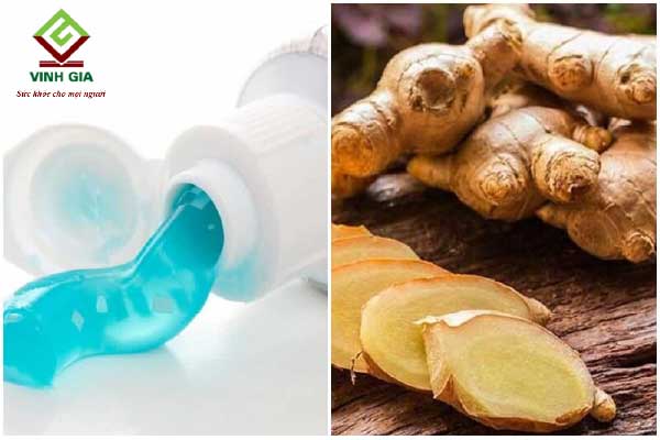 Trị hôi nách bằng sự pha trộn giữa gừng và kem đánh răng Trị hôi nách bằng sự pha trộn giữa gừng và kem đánh răng