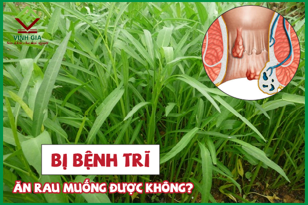 Người bị bệnh trĩ có nên ăn rau muống không?