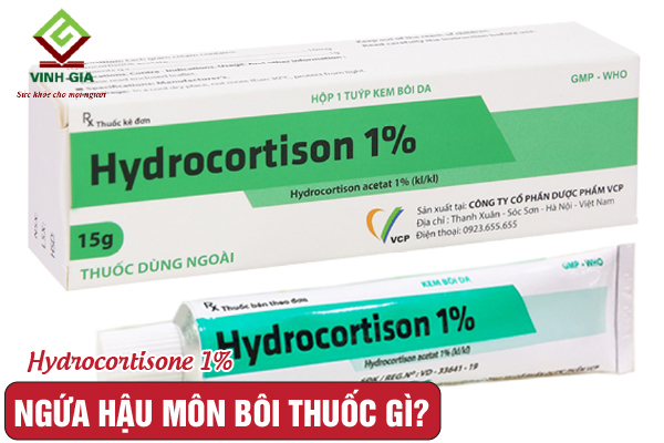 Bị ngứa hậu môn nên bôi thuốc Hydrocortisone 1%