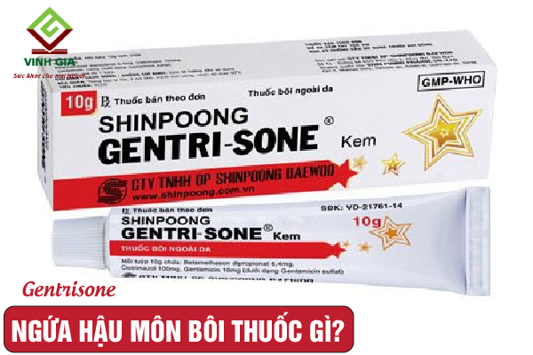Thuốc kháng ngứa đít Gentrisone
