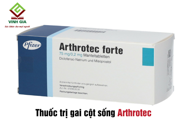 Đẩy lùi nhanh cơn đau gai cột sống với nhóm thuốc arthrotec Đẩy lùi nhanh cơn đau gai cột sống với nhóm thuốc arthrotec