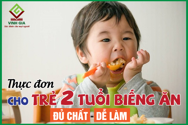 Gợi ý thực đơn cho trẻ 2 tuổi biếng ăn đủ chất, dễ làm