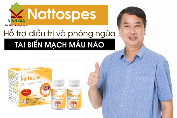 TPCN chống đột quỵ Nattospes giúp chống tắc nghẽn mạch máu, phòng đột quỵ TPCN chống đột quỵ Nattospes giúp chống tắc nghẽn mạch máu, phòng đột quỵ