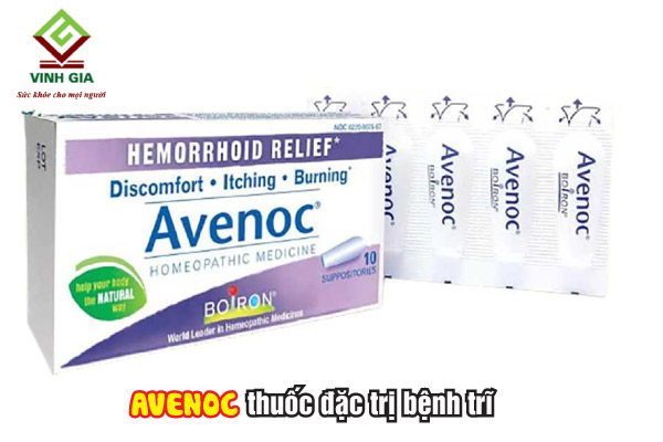 Avenoc thuốc đặt hậu môn giúp loại bỏ dễ dàng các triệu chứng bệnh trĩ