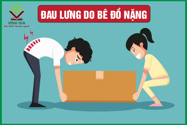 Giải pháp đánh bay cơn đau lưng do bê đồ nặng