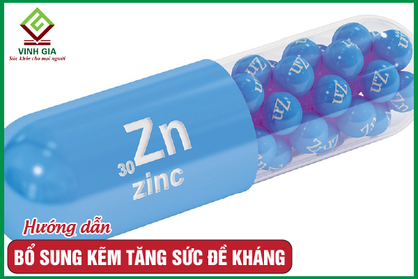 Bổ sung kẽm tăng cường sức đề kháng an toàn, hiệu quả