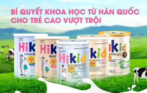 Sữa Hikid - Sữa phát triển toàn diện cho bé 1 tuổi từ Hàn quốc Sữa Hikid - Sữa phát triển toàn diện cho bé 1 tuổi từ Hàn quốc