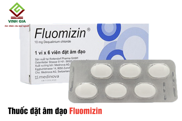 Thuốc đặt Fluomizin chữa bệnh viêm âm đạo