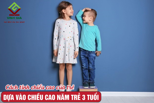 Tính chiều cao của bé khi trưởng thành dựa vào chiều cao lúc 3 tuổi Tính chiều cao của bé khi trưởng thành dựa vào chiều cao lúc 3 tuổi