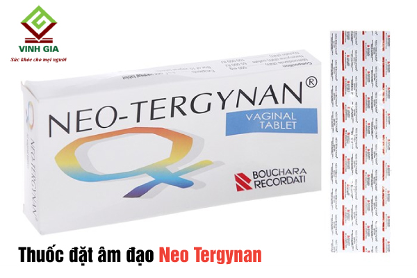 Viên đặt phụ khoa Neo Tergynan điều trị bệnh viêm âm đạo