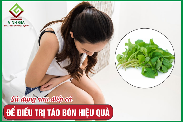 3 Cách sử dụng rau diếp cá giảm táo bón hiệu quả nhất