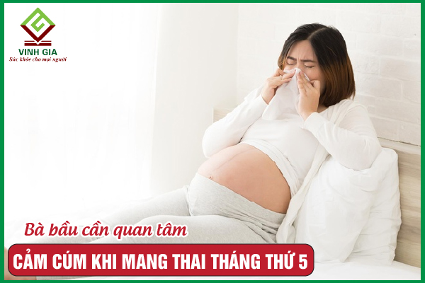 Cách điều trị và chăm sóc bà bầu bị cảm cúm tháng thứ 5