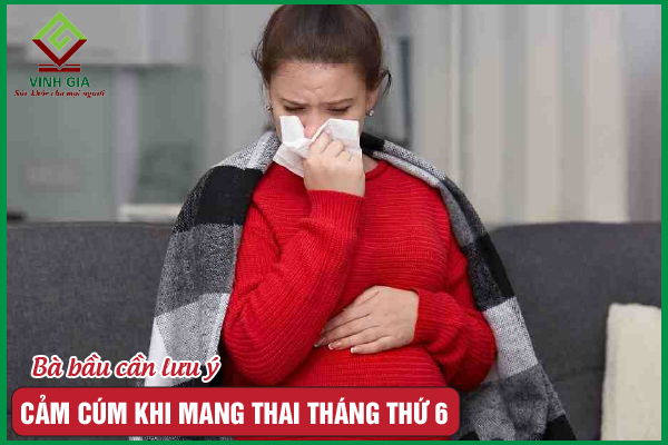 Cần lưu ý gì nếu cảm cúm khi mang thai tháng thứ 6?