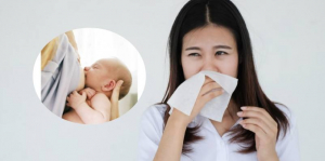 Đang cho con bú bị cảm cúm