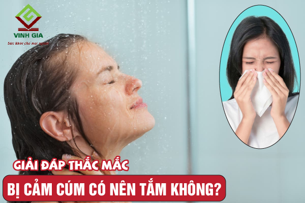 Người bị bệnh cảm cúm có nên tắm không?