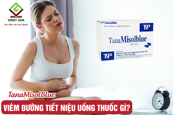 Thuốc hỗ trợ cho người bệnh viêm đường tiết niệu TanaMisolBlue