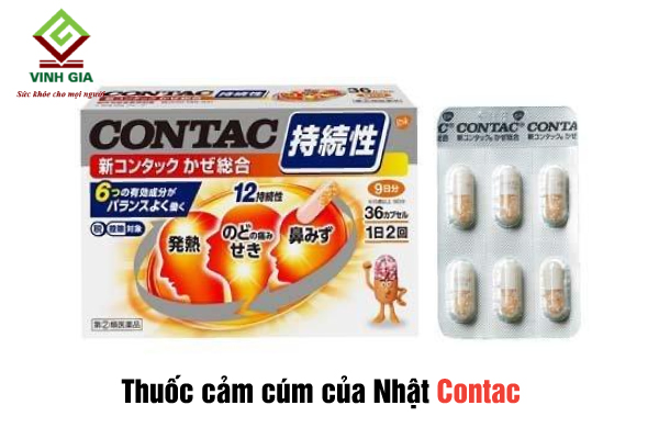 Uống thuốc cảm cúm Nhật Contac giúp nhanh khỏi cúm Uống thuốc cảm cúm Nhật Contac giúp nhanh khỏi cúm