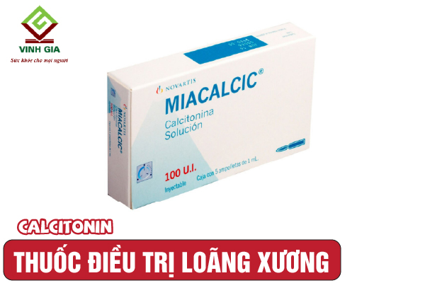 Thuốc chữa loãng xương được dùng phổ biến Calcitonin Thuốc chữa loãng xương được dùng phổ biến Calcitonin
