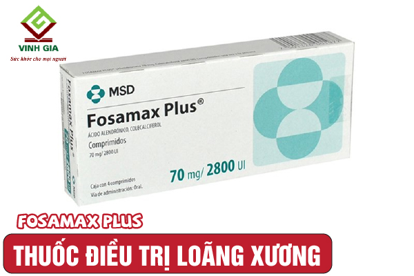 Thuốc điều trị loãng xương Fosamax plus Thuốc điều trị loãng xương Fosamax plus