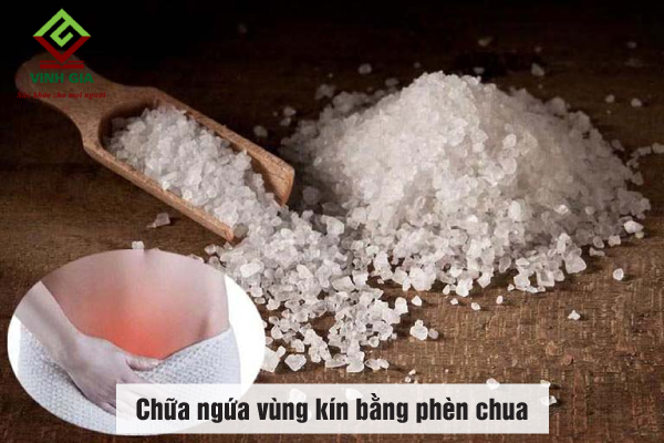 Chữa ngứa "cô bé" tại nhà bằng phèn chua Chữa ngứa "cô bé" tại nhà bằng phèn chua