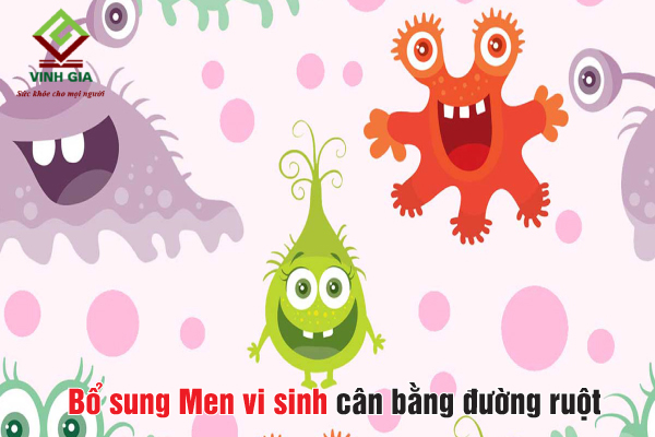 Dùng men vi sinh bổ sung lợi khuẩn đường ruột cải thiện tiêu chảy Dùng men vi sinh bổ sung lợi khuẩn đường ruột cải thiện tiêu chảy