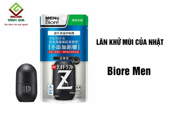 Lăn Khử Mùi Biore Men Nội Địa Nhật Lăn Khử Mùi Biore Men Nội Địa Nhật
