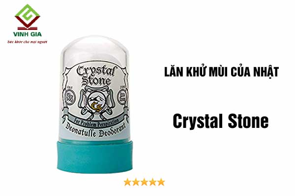 Lăn khử mùi đá khoáng của Nhật Deonatulle Crystal Stone Lăn khử mùi đá khoáng của Nhật Deonatulle Crystal Stone