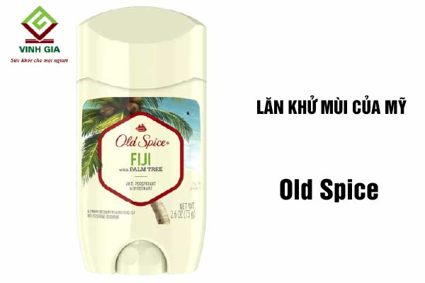 Lăn khử mùi nam của Mỹ Old Spice FIJI ANTIPERSPIRANT 73g Lăn khử mùi nam của Mỹ Old Spice FIJI ANTIPERSPIRANT 73g