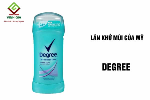 Lăn khử mùi nữ của Mỹ Degree 74g Lăn khử mùi nữ của Mỹ Degree 74g