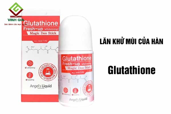 Lăn Nách Hàn Quốc Glutathione Fresh Up Whitening Angel’s Liquid