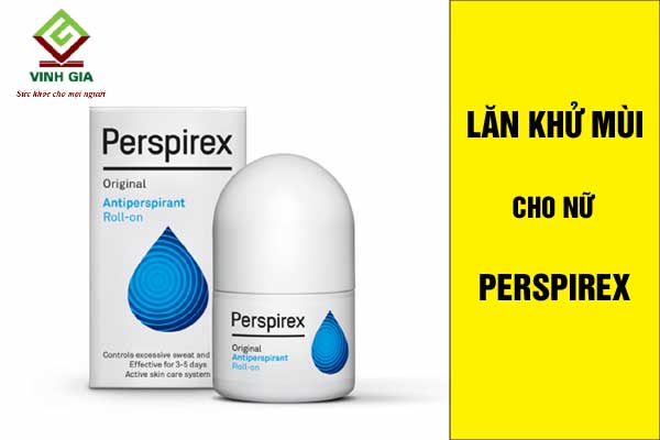 Lăn nách nữ Perspirex Antiperspirant Roll On Lăn nách nữ Perspirex Antiperspirant Roll On