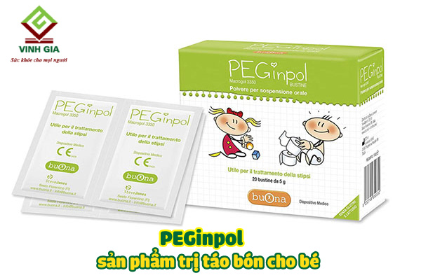 PEGinpol thuốc chữa táo bón cho trẻ nhập khẩu từ Italy