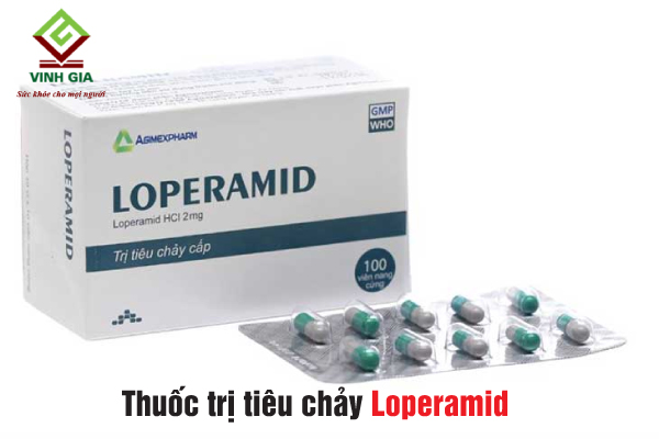 Thuốc cầm tiêu chảy Loperamid