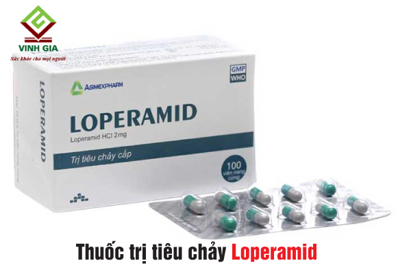 Thuốc cầm tiêu chảy Loperamid Thuốc cầm tiêu chảy Loperamid